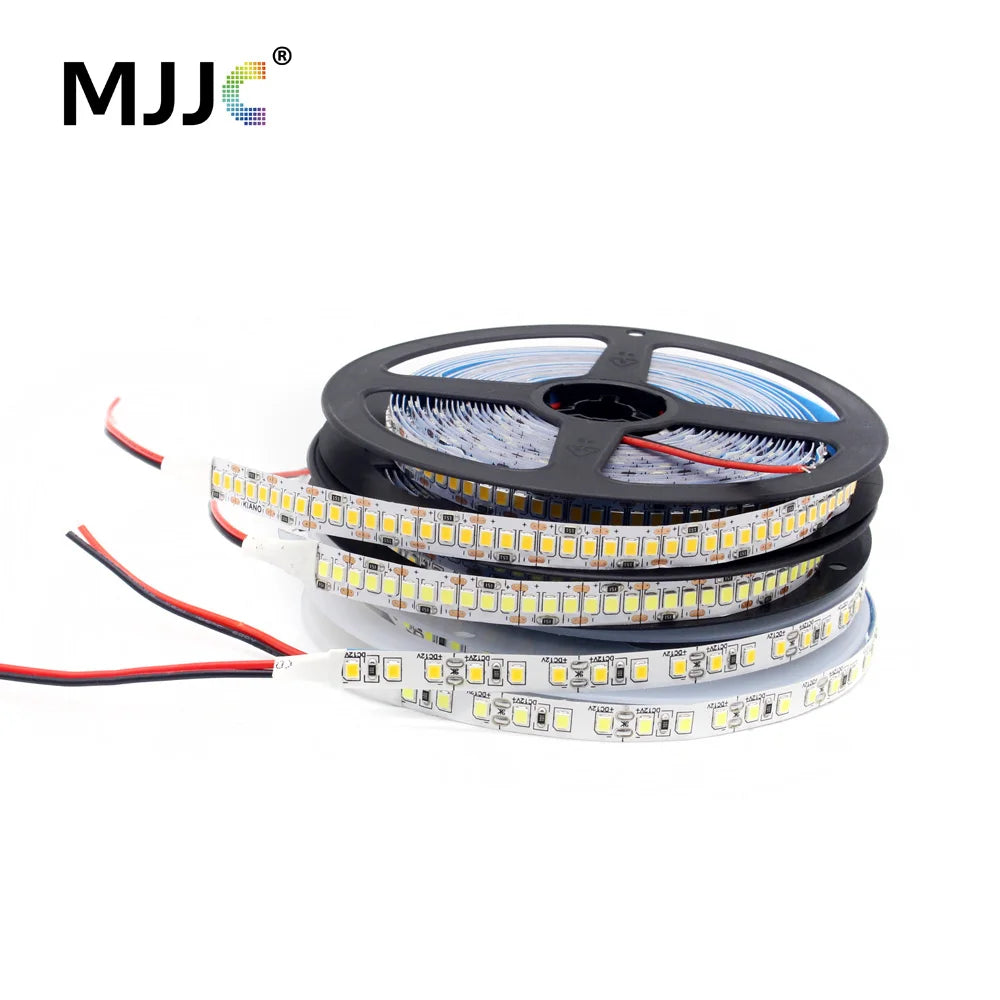 LED Strip Lights – 12V SMD 2835, Warm & Cool White, 1M–5M for Home & Desk Decor
